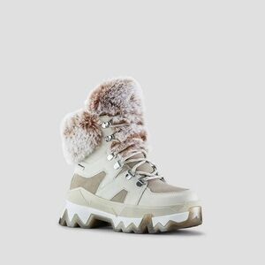 Cougar warrior chunky fur sneaker boots